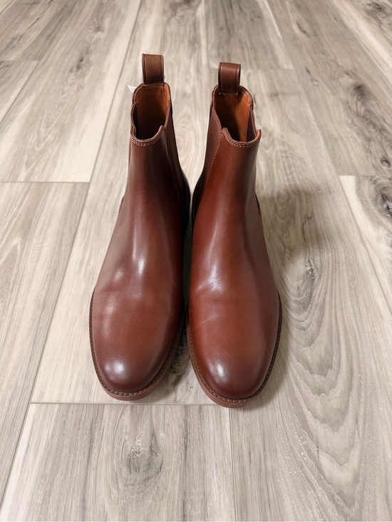 Coach Men’s Brown Leather Chelsea Boots US 7.5D NWT main image 9